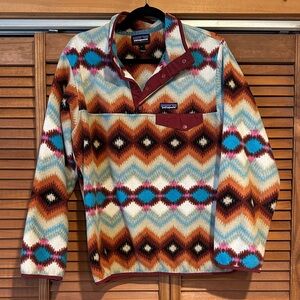Patagonia Multicolor Synchilla Snap-T Fleece Pullover